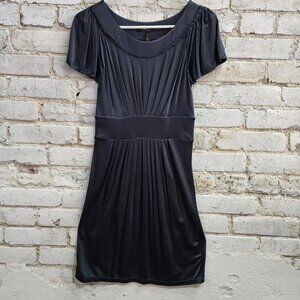 BCBG Max Azria, Grey Dress, Size Extra Small